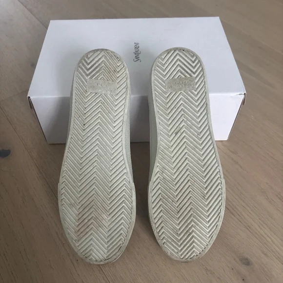 Saint Laurent Leather Sneakers size EU 38 - Picture 2 of 13